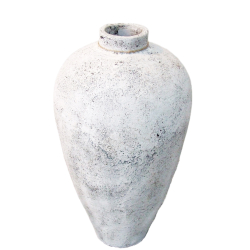 Wazon Dzban Oliwny XL betonowy Bielony 85cm